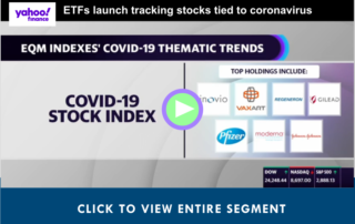 Yahoo! Finance TV Interview – COVID-19 Thematic Trends
