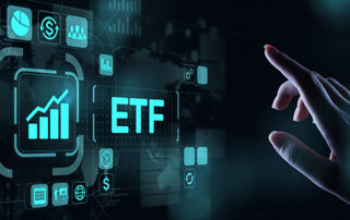 Electronic image of ETF being selected