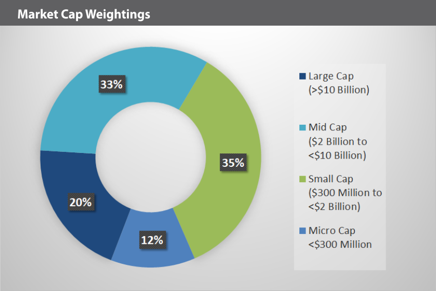 FinTech Market Cap Weightings