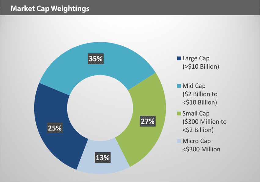 FinTech Market Cap Weightings